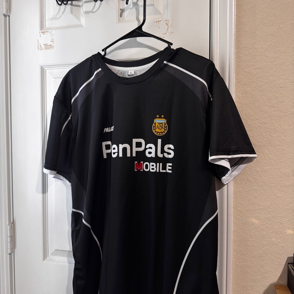PALACE Black and White Men's Jersey